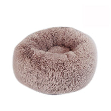 Load image into Gallery viewer, Soft Warm Round Pet Cat Bed Comfortable Pet Nest Dog Cat Washable Kennel Easy To Clean Dog Bed Warm House For Pet