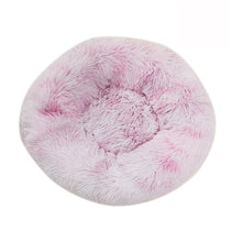 Load image into Gallery viewer, Soft Warm Round Pet Cat Bed Comfortable Pet Nest Dog Cat Washable Kennel Easy To Clean Dog Bed Warm House For Pet