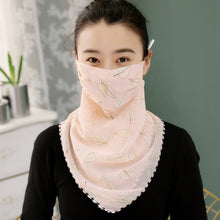 Load image into Gallery viewer, New Sunscreen Mask Neck Protection Thin Breathable Silk Scarf Full Covering