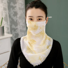 Load image into Gallery viewer, New Sunscreen Mask Neck Protection Thin Breathable Silk Scarf Full Covering
