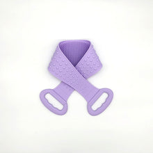 Load image into Gallery viewer, Silicone Gel Scrub Bath Brush Strip Massage