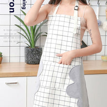 Load image into Gallery viewer, Apron With Cooking Cotton Waterproof