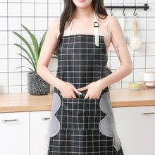 Load image into Gallery viewer, Apron With Cooking Cotton Waterproof