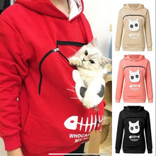 Load image into Gallery viewer, Animal pouch Sweatshirt
