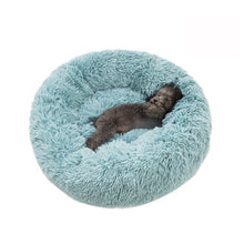 Load image into Gallery viewer, Soft Warm Round Pet Cat Bed Comfortable Pet Nest Dog Cat Washable Kennel Easy To Clean Dog Bed Warm House For Pet
