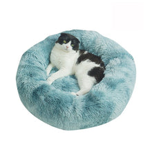 Load image into Gallery viewer, Soft Warm Round Pet Cat Bed Comfortable Pet Nest Dog Cat Washable Kennel Easy To Clean Dog Bed Warm House For Pet

