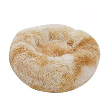 Load image into Gallery viewer, Soft Warm Round Pet Cat Bed Comfortable Pet Nest Dog Cat Washable Kennel Easy To Clean Dog Bed Warm House For Pet
