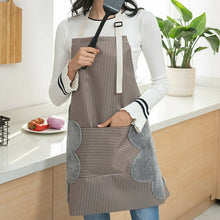 Load image into Gallery viewer, Apron With Cooking Cotton Waterproof
